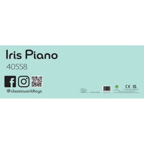 CLASSIC WORLD Pianino Muzyczne dla Dzieci Nauka Gry + Książeczka Classic World