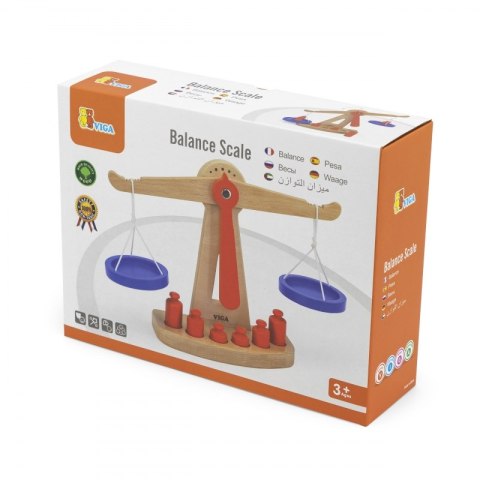 Drewniana Waga sklepowa równoważna Viga Toys Viga Toys Drewniana Waga sklepowa równoważna Viga Toys Viga Toys