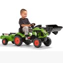 Falk Traktor Claas z Przyczepą i Łyżką na pedały FALK Falk Traktor Claas z Przyczepą i Łyżką na pedały FALK