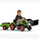 Falk Traktor Claas z Przyczepą i Łyżką na pedały FALK Falk Traktor Claas z Przyczepą i Łyżką na pedały FALK