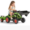 Falk Traktor Claas z Przyczepą i Łyżką na pedały FALK Falk Traktor Claas z Przyczepą i Łyżką na pedały FALK