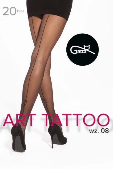 RAJSTOPY ART TATTOO 20 DEN W.08 GATTA RAJSTOPY ART TATTOO 20 DEN W.08 GATTA