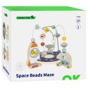 TOOKY TOY Drewniana Rakieta Pętla Motoryczna Labirynt Tooky Toy