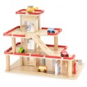 VIGA Drewniany Parking dla Samochodzików z Windą 4 Autka Helikopter Viga Toys VIGA Drewniany Parking dla Samochodzików z Windą 4 Autka Helikopter Viga Toys