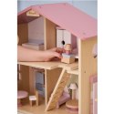 VIGA PolarB Duży Drewniany Domek dla Lalek 17 el. Viga Toys VIGA PolarB Duży Drewniany Domek dla Lalek 17 el. Viga Toys