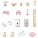 VIGA PolarB Duży Drewniany Domek dla Lalek 17 el. Viga Toys VIGA PolarB Duży Drewniany Domek dla Lalek 17 el. Viga Toys