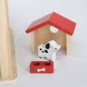 VIGA Zestaw Drewniany Domek dla Lalek z Laleczkami i Akcesoriami Viga Toys VIGA Zestaw Drewniany Domek dla Lalek z Laleczkami i Akcesoriami Viga Toys
