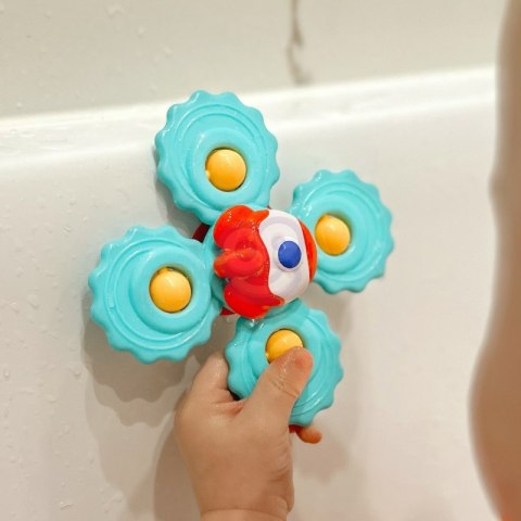 WOOPIE BABY Gryzak Spinner Wirujący z Przyssawką Zestaw 3 szt Woopie Baby WOOPIE BABY Gryzak Spinner Wirujący z Przyssawką Zestaw 3 szt Woopie Baby
