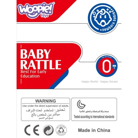 WOOPIE BABY Grzechotka Żółta Żyrafa 0m+ Woopie