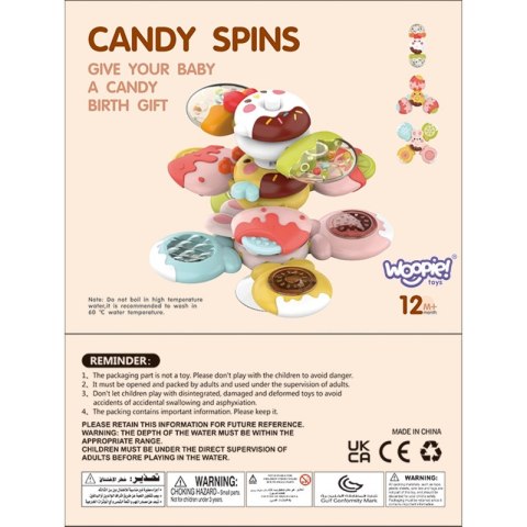 WOOPIE BABY Spinner Zabawka Sensoryczna Pszczoła Kurczak Królik Wymienne 3 szt. Woopie WOOPIE BABY Spinner Zabawka Sensoryczna Pszczoła Kurczak Królik Wymienne 3 szt. Woopie