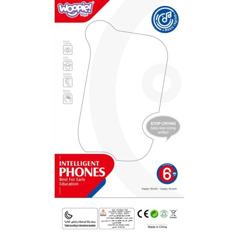 WOOPIE BABY Telefonik Interaktywny Komórka z Dźwiękami Woopie WOOPIE BABY Telefonik Interaktywny Komórka z Dźwiękami Woopie