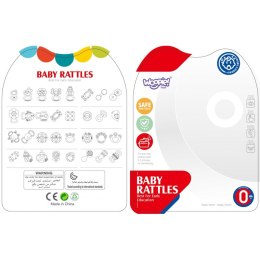 WOOPIE BABY Zabawka Sensoryczna 2w1 Grzechotka Gryzak Słonik Woopie Baby