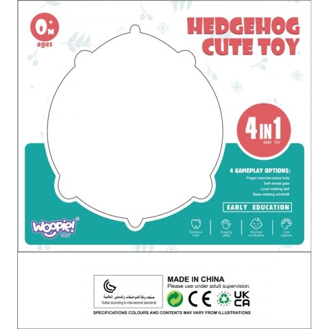 WOOPIE BABY Zabawka Sensoryczna 4w1 Jeżyk Pop-it Aktywizujący Woopie WOOPIE BABY Zabawka Sensoryczna 4w1 Jeżyk Pop-it Aktywizujący Woopie