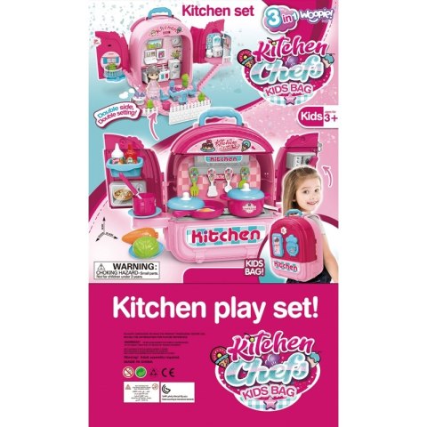 WOOPIE Domek dla Lalek 3w1 Kuchnia Przenośna w Plecaku Woopie WOOPIE Domek dla Lalek 3w1 Kuchnia Przenośna w Plecaku Woopie