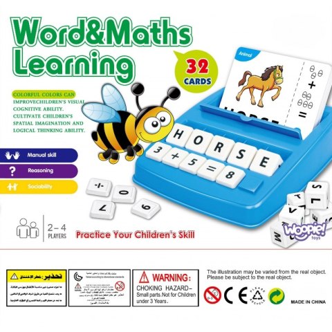 WOOPIE Gra Edukacyjna do Nauki Angielskiego i Matematyki Woopie