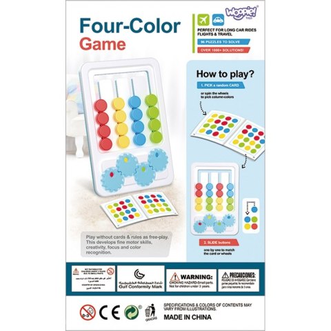 WOOPIE Gra Logiczna Cztery Kolory Labirynt Woopie