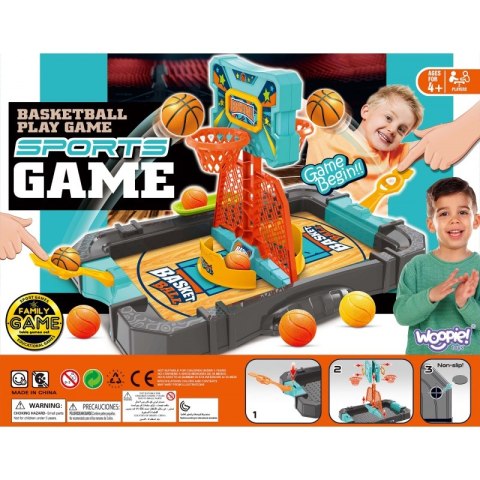WOOPIE Gra MINI Stół do Koszykówki 4+ Woopie