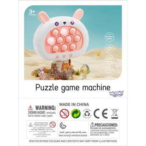 WOOPIE Gra POP IT Elektryczna Antystresowa Zręcznościowa Króliczek Woopie