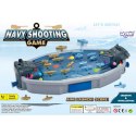 WOOPIE Gra Zręcznościowa "Bitwa Morska" Statki 3D Wyrzutnia Kulek Woopie