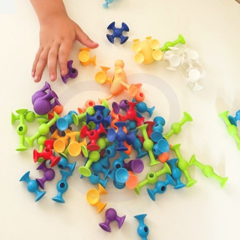 WOOPIE Klocki Konstrukcyjne z Przyssawkami - Zwariowane Zwierzaki Woopie