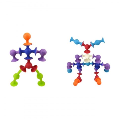 WOOPIE Klocki Konstrukcyjne z Przyssawkami - Zwariowane Zwierzaki Woopie