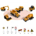 WOOPIE Samochód Ciężarowy 6w1 Zestaw Budowy Dźwig Resoraki Akcesoria Woopie