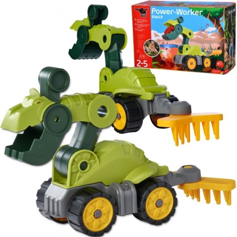 BIG Koparka Dinozaur Power Worker Zabawka do Piasku Big BIG Koparka Dinozaur Power Worker Zabawka do Piasku Big