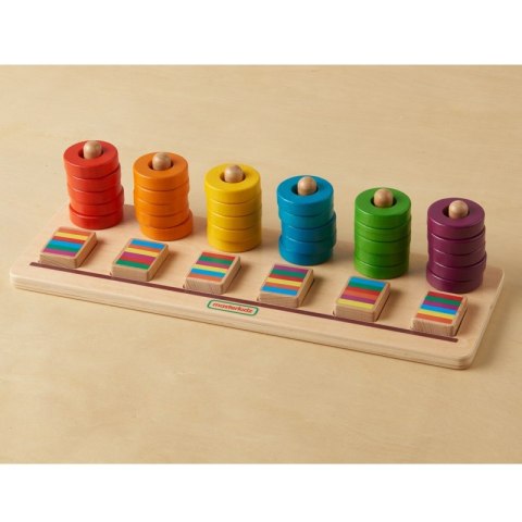 MASTERKIDZ Układanka Nauka Liczenia i Kolorów Sorter Montessori Masterkidz MASTERKIDZ Układanka Nauka Liczenia i Kolorów Sorter Montessori Masterkidz