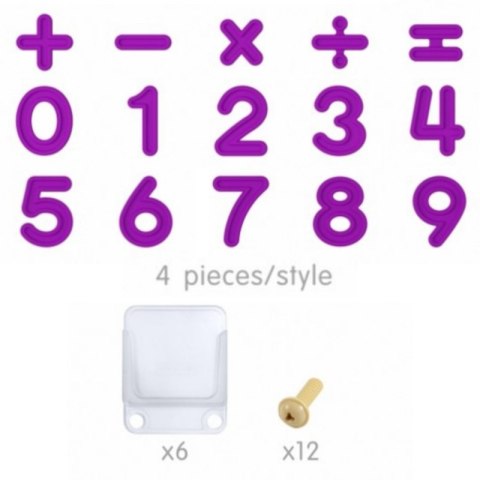 MASTERKIDZ Zestaw Cyferek i Znaków do Nauki Liczenia i Matematyki do Paneli Ściennych STEM 82 el. Masterkidz MASTERKIDZ Zestaw Cyferek i Znaków do Nauki Liczenia i Matematyki do Paneli Ściennych STEM 82 el. Masterkidz