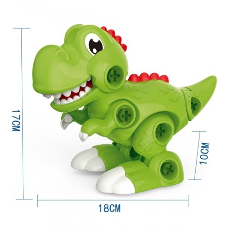 WOOPIE Dinozaur Do Skręcania Zestaw Konstrukcyjny + Śruborkęt Woopie