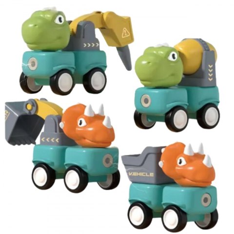 WOOPIE Klocki Magnetyczne Dinozaury Konstrukcyjne 84 el. Woopie WOOPIE Klocki Magnetyczne Dinozaury Konstrukcyjne 84 el. Woopie