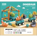 WOOPIE Klocki Magnetyczne Dinozaury Konstrukcyjne 84 el. Woopie
