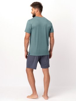 PIŻAMA MĘSKA BAMBUS MNS 750 KR R.3XL-4XL KEY