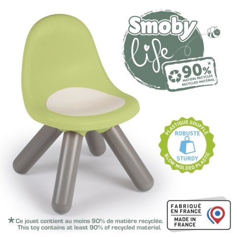 SMOBY Krzesełko z Oparciem Zielone Smoby SMOBY Krzesełko z Oparciem Zielone Smoby