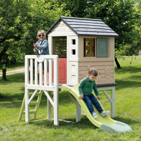 Smoby Domek Na Palach Ze Zjeżdżalnią Smoby Smoby Domek Na Palach Ze Zjeżdżalnią Smoby