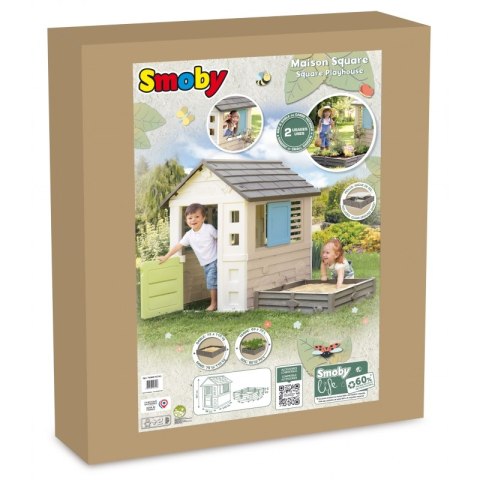 Smoby Life Domek ogrodowy z piaskownicą Smoby Smoby Life Domek ogrodowy z piaskownicą Smoby