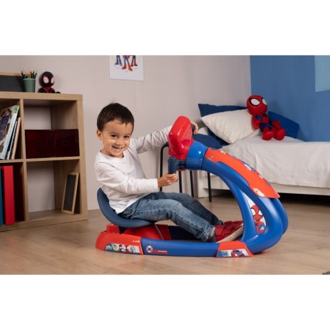 Smoby Symulator jazdy Spidey ze światłem i dźwiękiem Smoby Smoby Symulator jazdy Spidey ze światłem i dźwiękiem Smoby