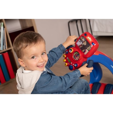 Smoby Symulator jazdy Spidey ze światłem i dźwiękiem Smoby Smoby Symulator jazdy Spidey ze światłem i dźwiękiem Smoby