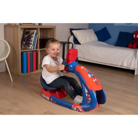 Smoby Symulator jazdy Spidey ze światłem i dźwiękiem Smoby Smoby Symulator jazdy Spidey ze światłem i dźwiękiem Smoby