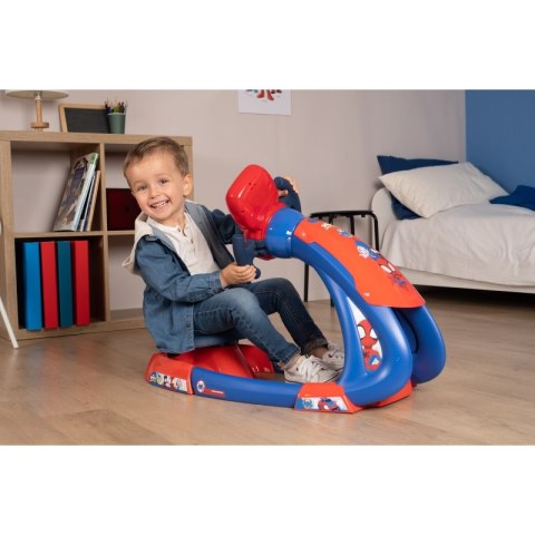 Smoby Symulator jazdy Spidey ze światłem i dźwiękiem Smoby Smoby Symulator jazdy Spidey ze światłem i dźwiękiem Smoby