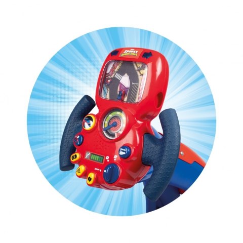 Smoby Symulator jazdy Spidey ze światłem i dźwiękiem Smoby Smoby Symulator jazdy Spidey ze światłem i dźwiękiem Smoby