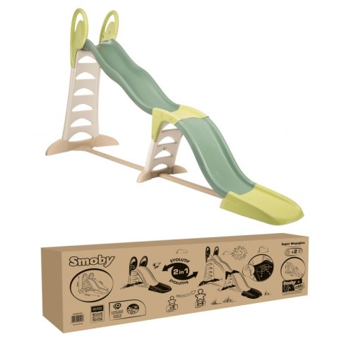 Smoby Zjeżdżalnia MEGAGLISS 2w1 Smoby Smoby Zjeżdżalnia MEGAGLISS 2w1 Smoby