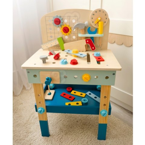 TOOKY TOY Drewniany Stół Do Majsterkowania Warsztat Tooky Toy