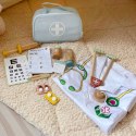TOOKY TOY Drewniany Zestaw Małego Lekarza Doktora w Walizce z Akcesoriami Tooky Toy
