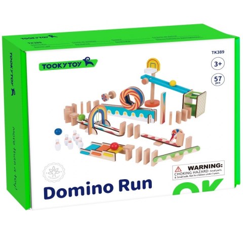 TOOKY TOY Klocki Do Budowania Domino Układanka Tooky Toy TOOKY TOY Klocki Do Budowania Domino Układanka Tooky Toy