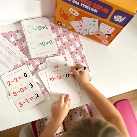 WOOPIE Karty Edukacyjne Fiszki Do Nauki Liczenia Woopie