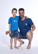 PIŻAMA BOY KIDS 789/120 FISHING KR CORNETTE