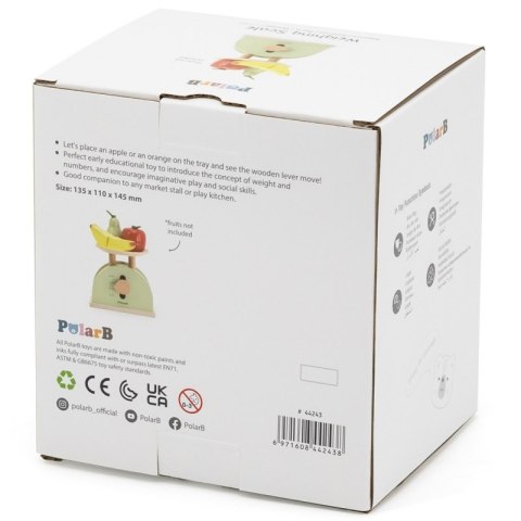 PolarB Drewniana Waga Kuchenna Viga Toys PolarB Drewniana Waga Kuchenna Viga Toys