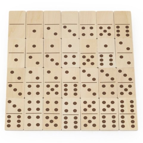 VIGA Drewniane Domino 2w1 Zwierzęta i Liczby Viga Toys VIGA Drewniane Domino 2w1 Zwierzęta i Liczby Viga Toys