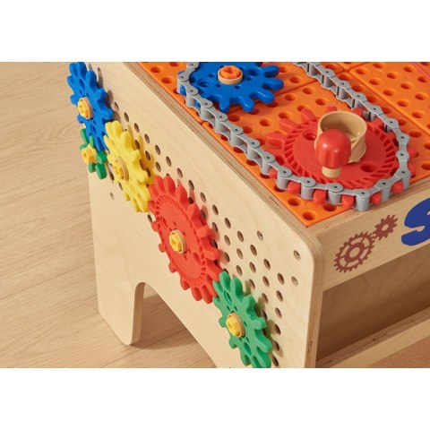 MASTERKIDZ Drewniany Warsztat XXL Montessori STEM z Narzędziami Masterkidz MASTERKIDZ Drewniany Warsztat XXL Montessori STEM z Narzędziami Masterkidz